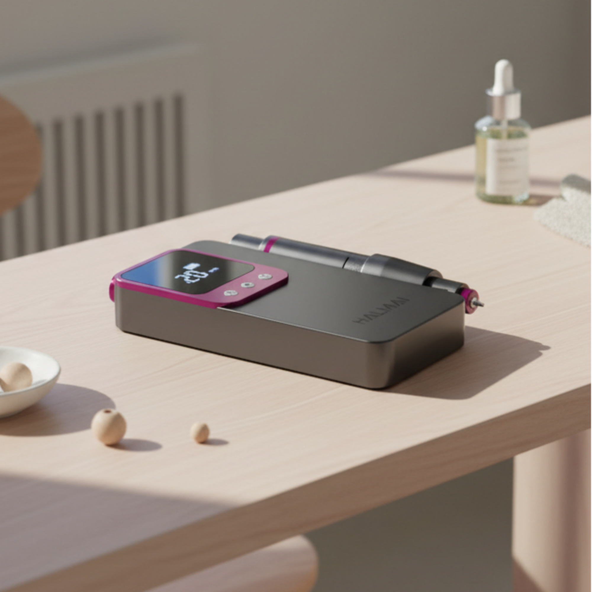 Torno Portátil para Uñas Profesional HALMAI