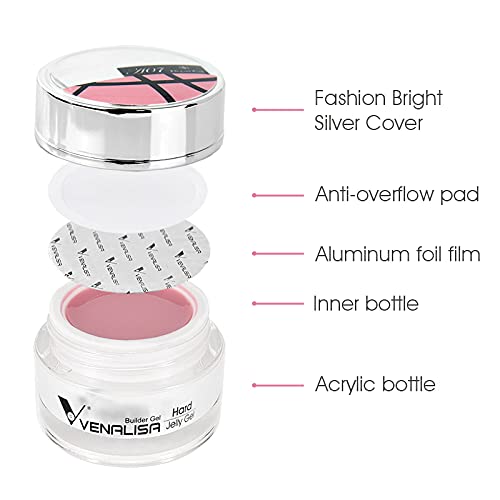 Gel de Extensión de Uñas 50 ml  - Rosa suave