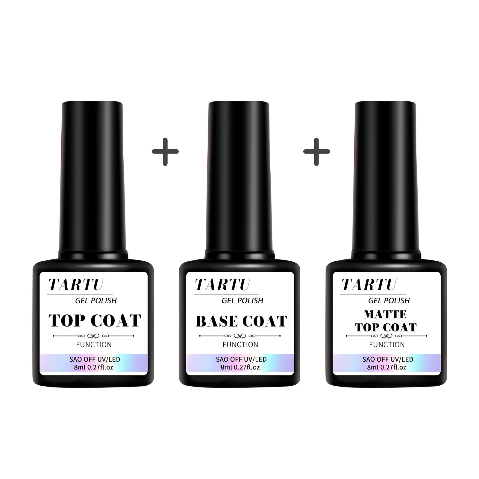 8ml Base Coat y Top Coat