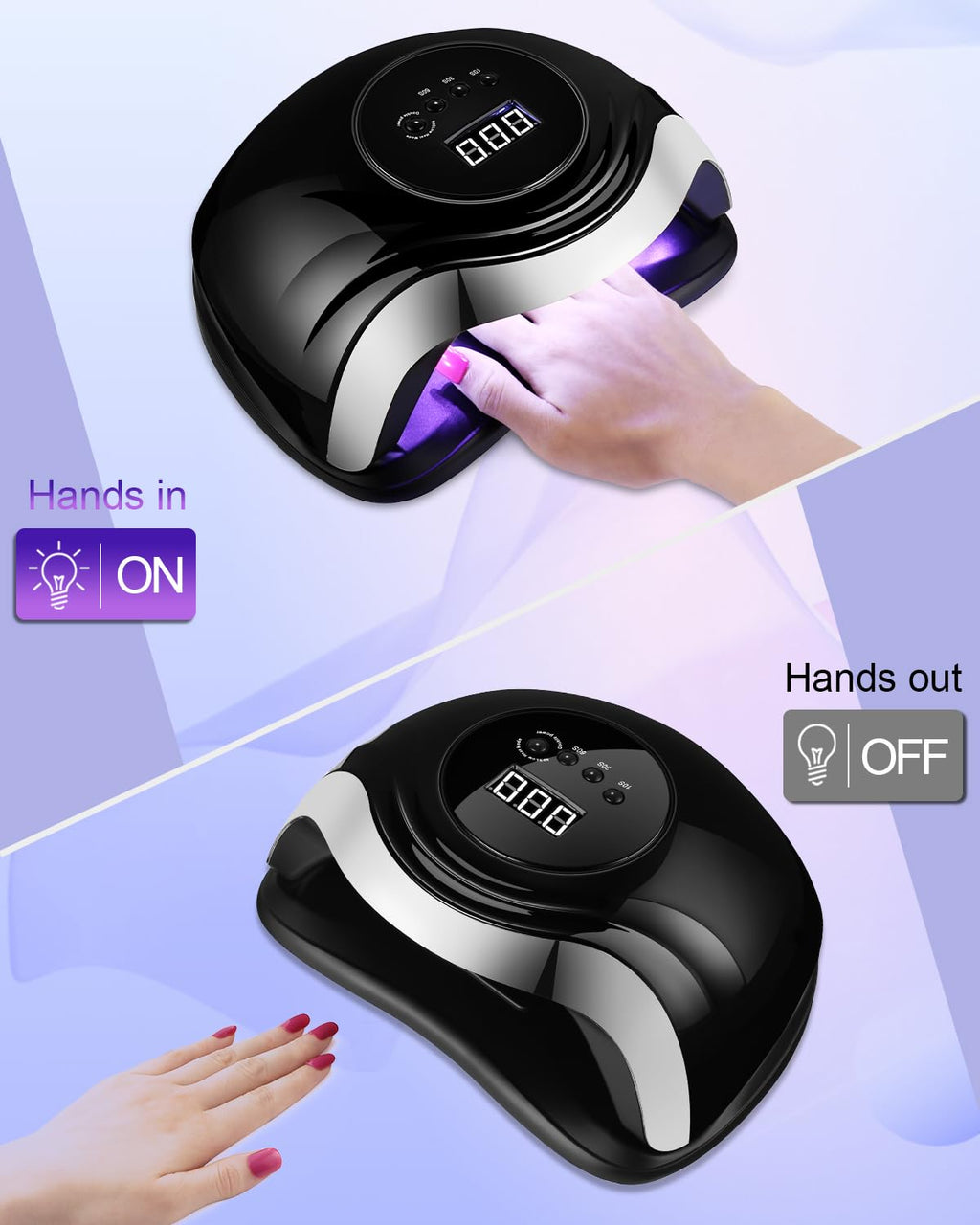 Lámpara Secadora UV/LED 168W