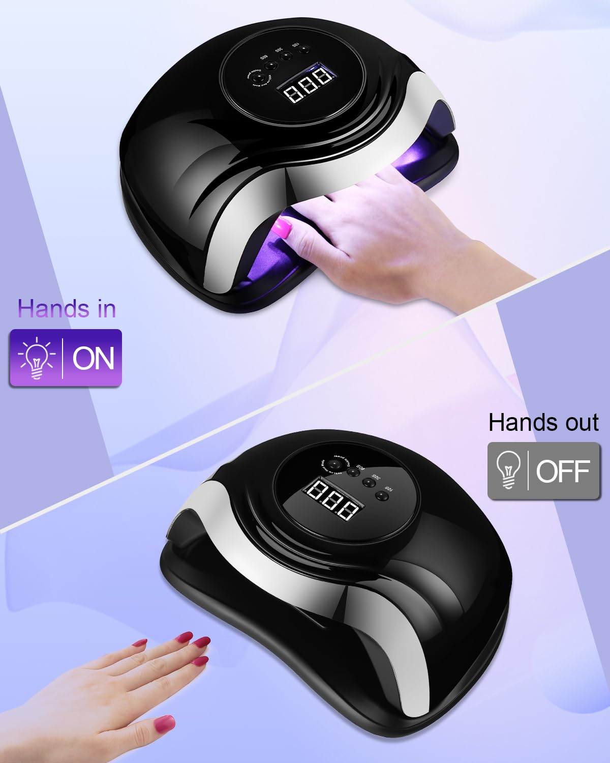 Lámpara Secadora UV/LED 168W