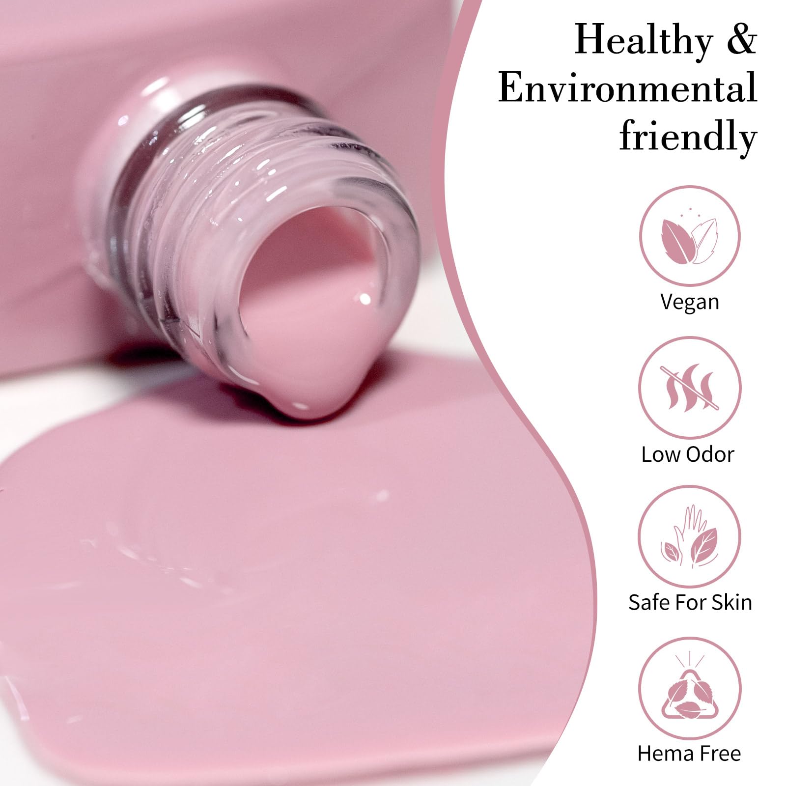 CANNI Esmalte en gel semipermanente transparente   Color: 9166