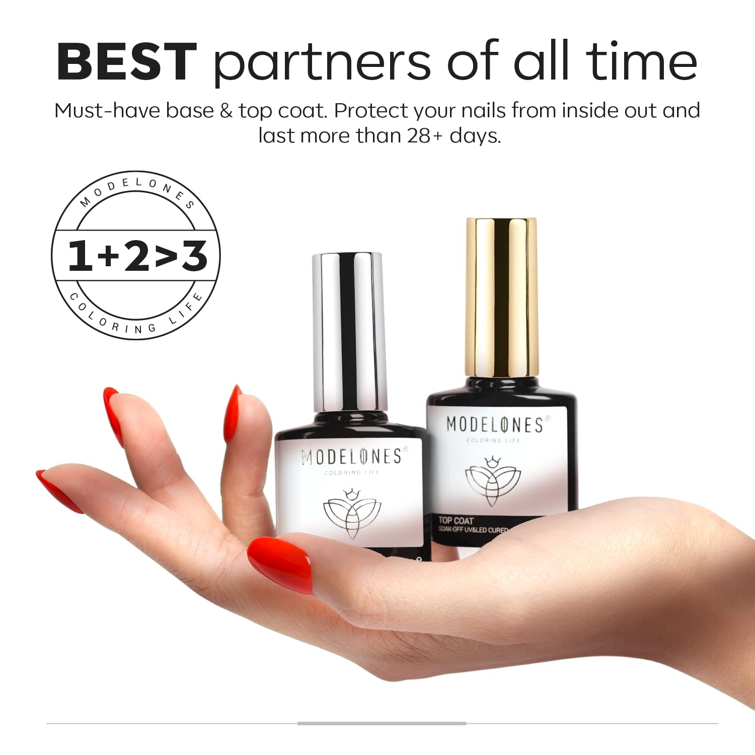 Base & Top + Builder nails Gel