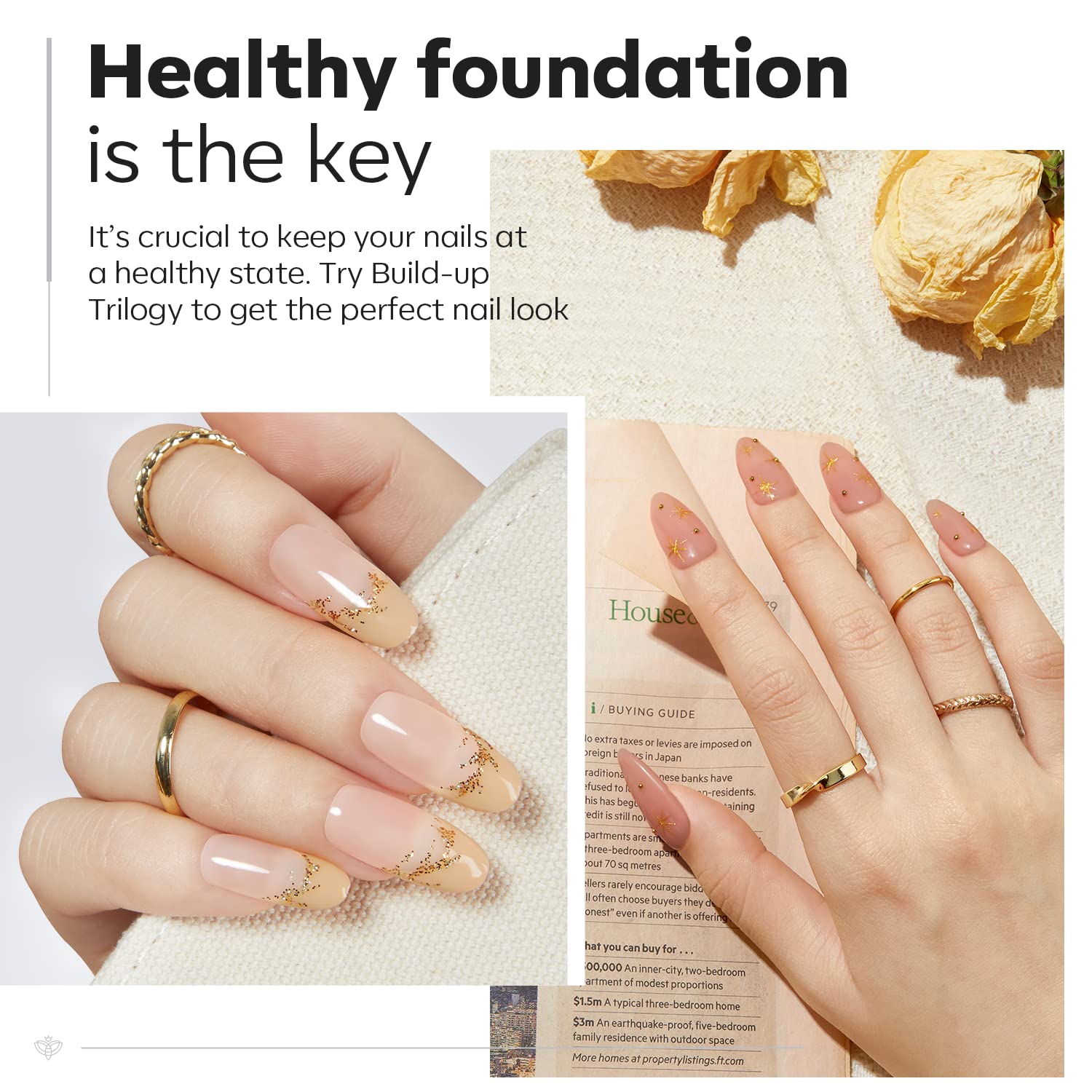 Base & Top + Builder nails Gel