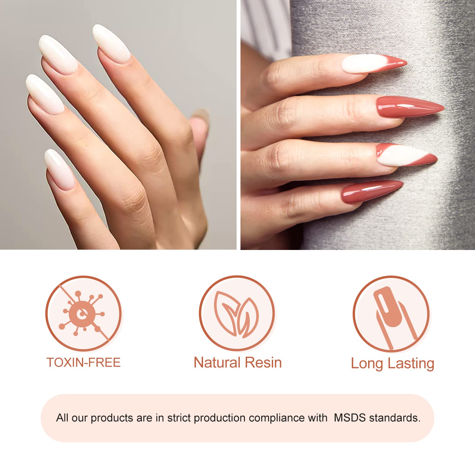 Gel de Extensión de Uñas 50 ml  - Blanco