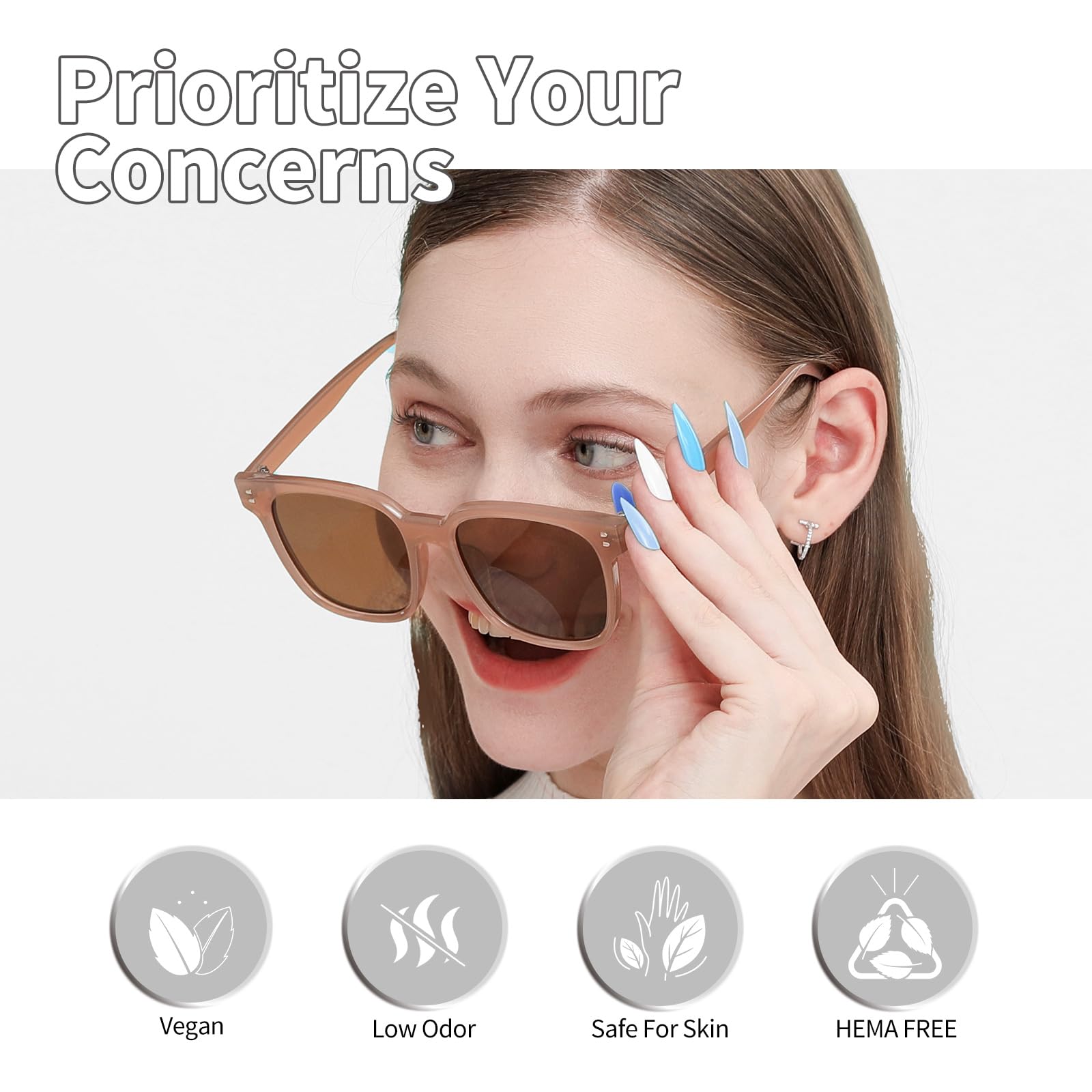 CANNI Esmaltes Semipermanentes de Uñas Color: Blanco