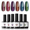 Esmaltes semipermanentes pack 6 unidades