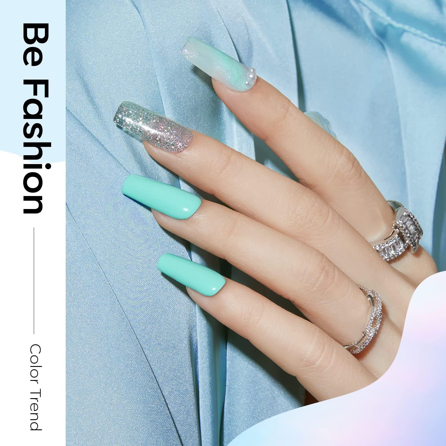 Esmaltes semipermanentes pack 6 unidades