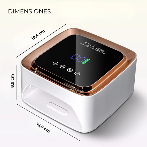 Lampara UV/Led - recargable y portátil