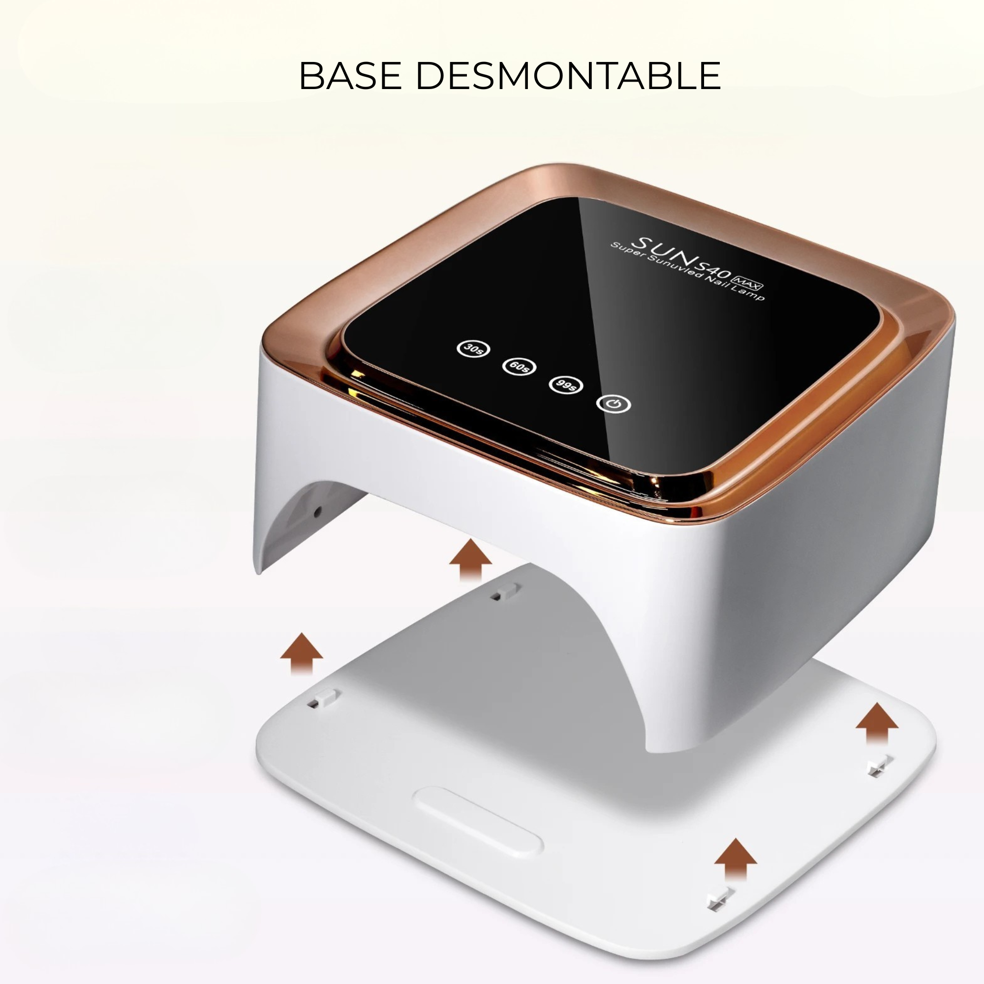 Lampara UV/Led - recargable y portátil