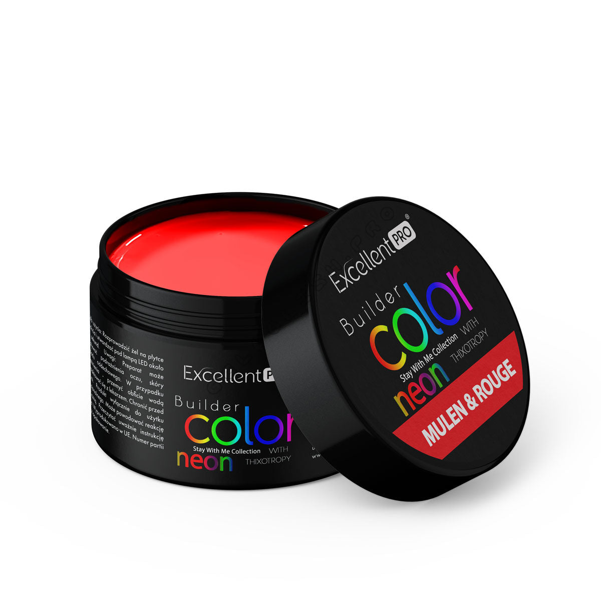 Builder Color Gel - Mulen Rouge Neon - 15gr