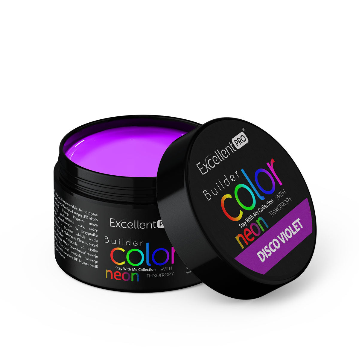 Builder Color Gel  - Disco Violet Neon - 15gr