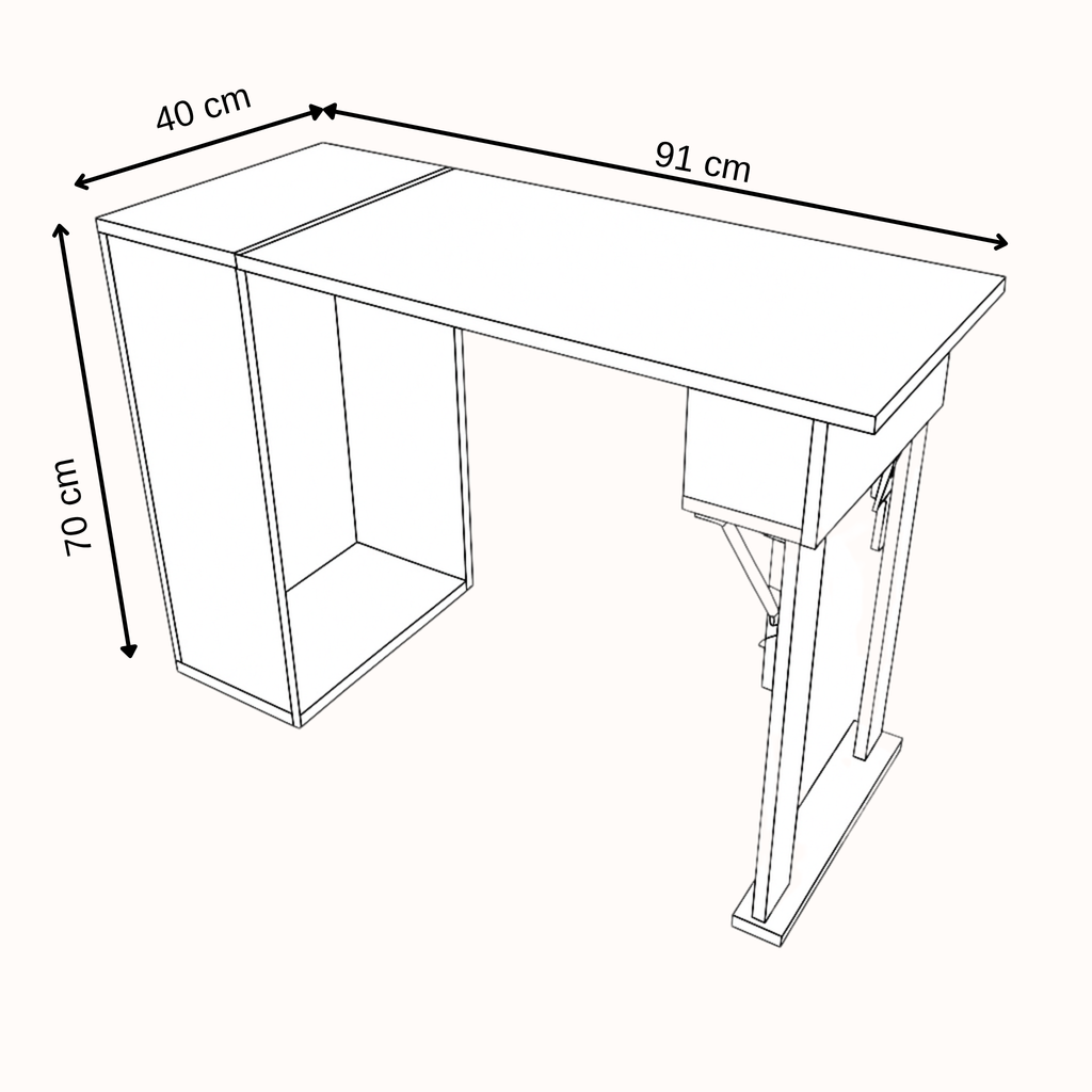 Mesa Plegable y Portátil